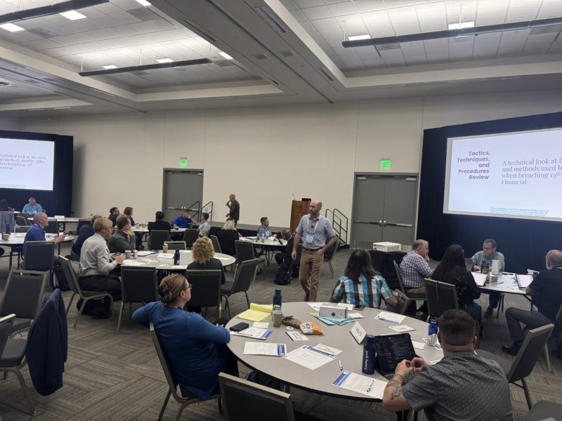 Patrick Barry from Rebyc Security discussing our testing tactics.