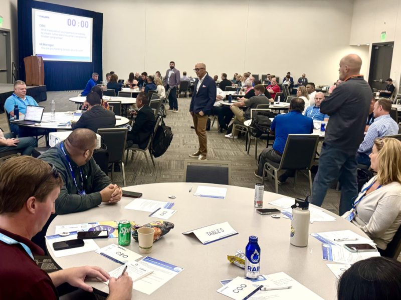 View of the Cybersecurity Fraud Forum Room in San Diego at JAC Connect